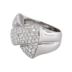 Bague Or blanc Diamant - Castafiore