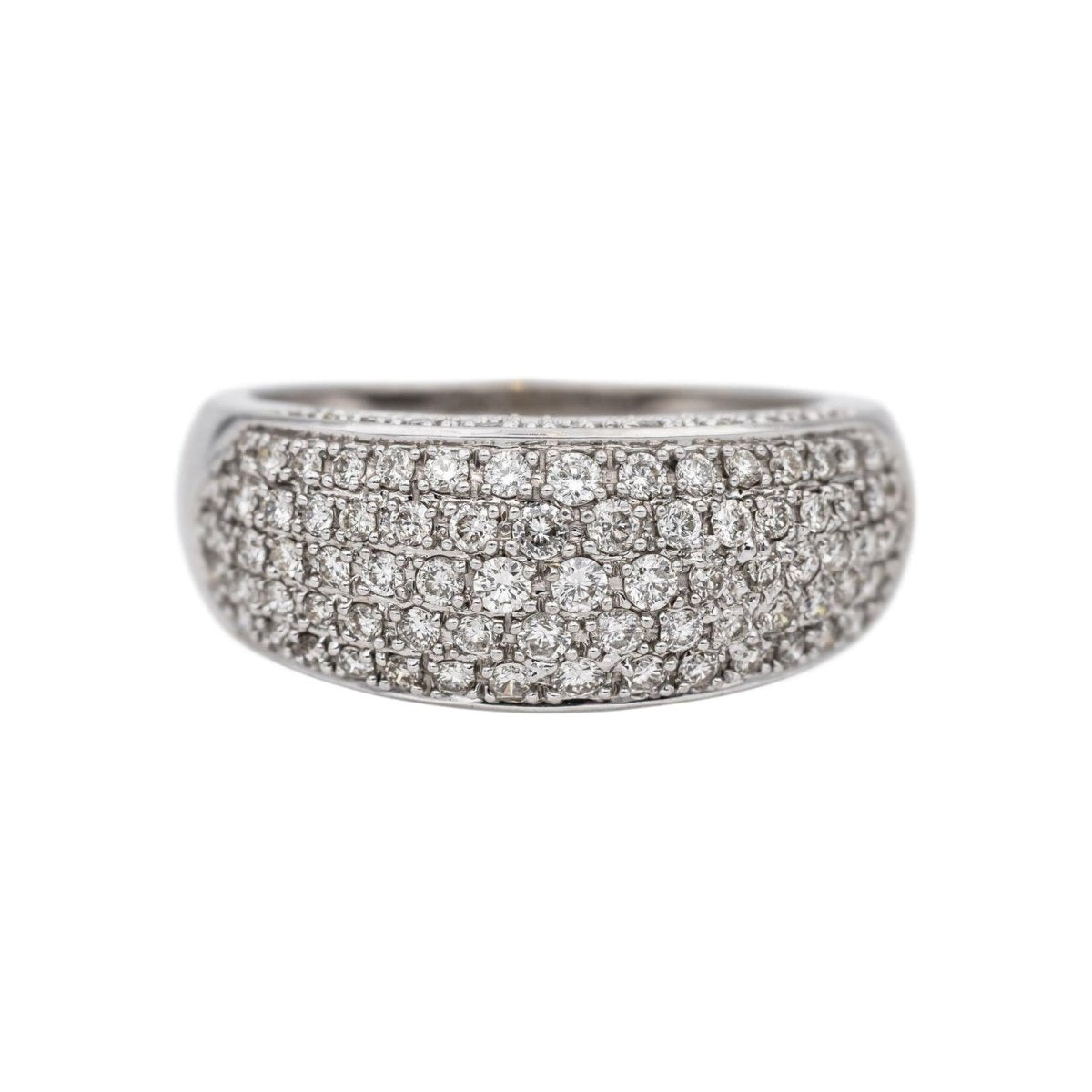 Bague Or blanc Diamant - Castafiore