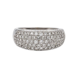 Bague Or blanc Diamant - Castafiore