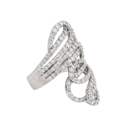 Bague Or blanc Diamant - Castafiore