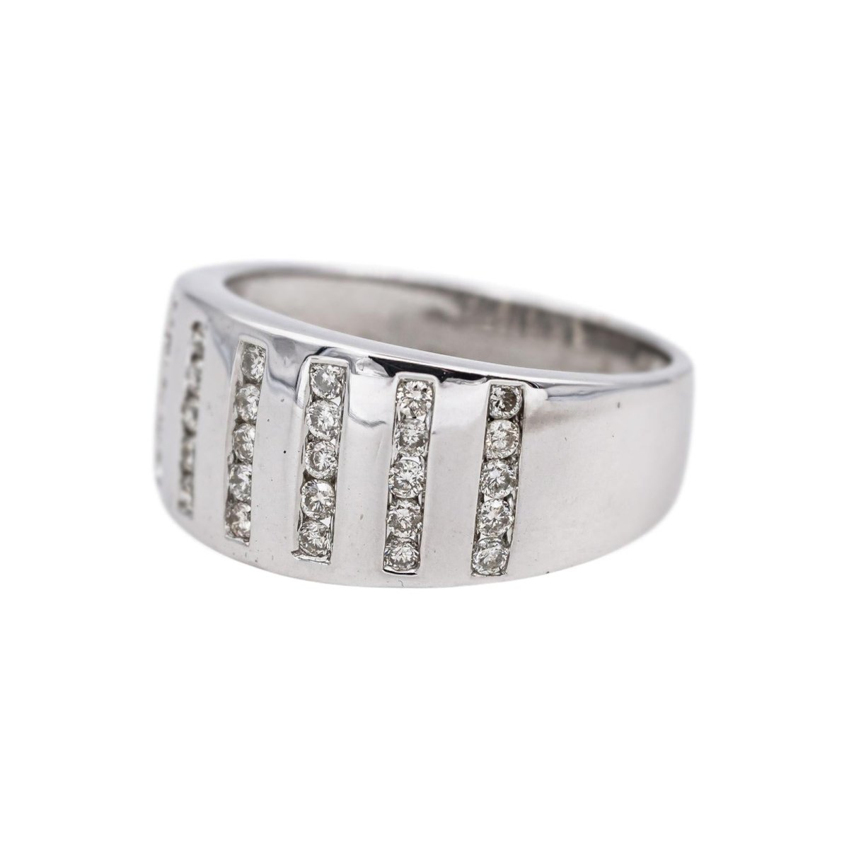 Bague Or blanc Diamant - Castafiore