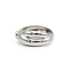 Bague - Or blanc et diamant - Castafiore