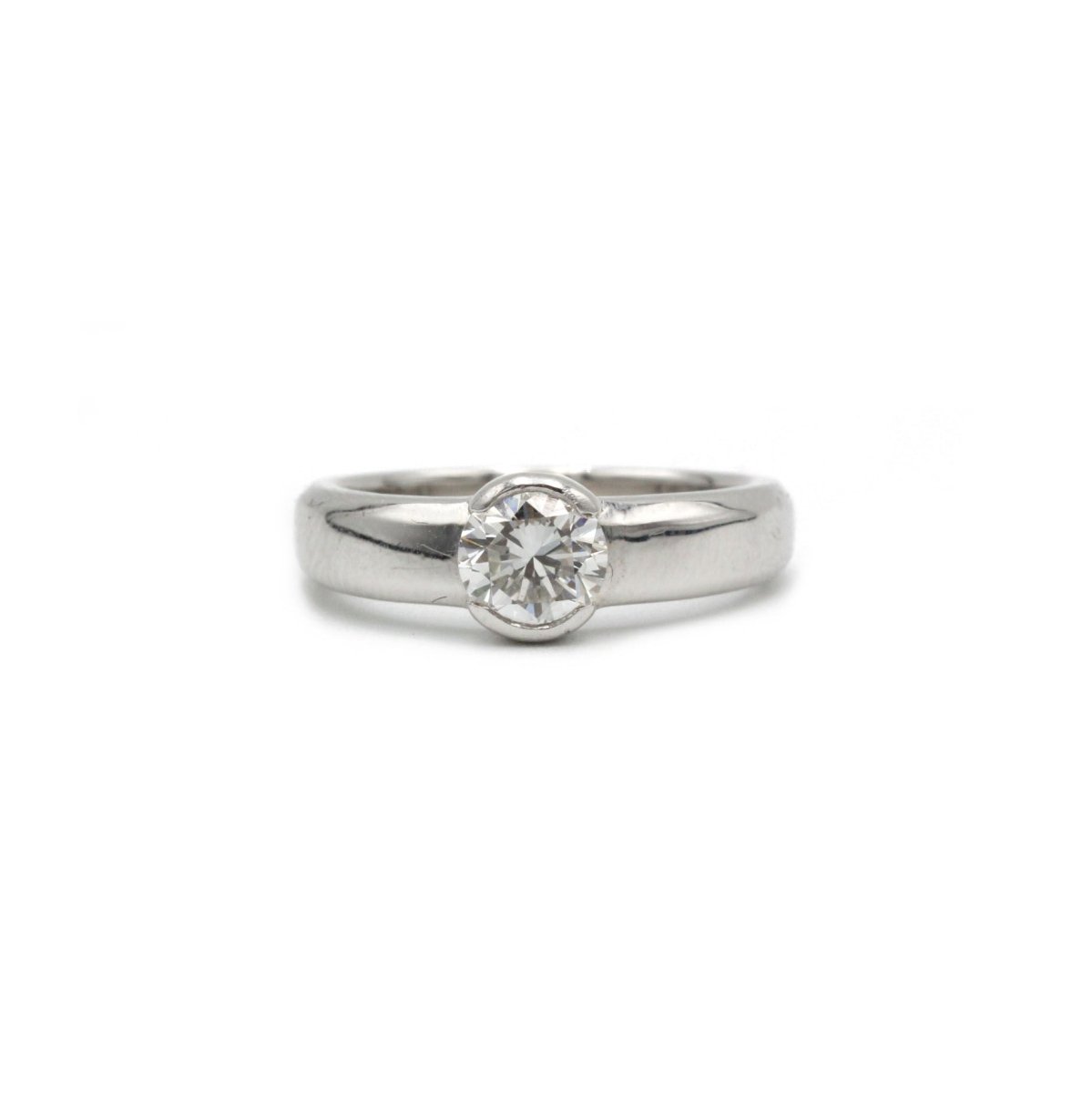 Bague - Or blanc et diamant - Castafiore