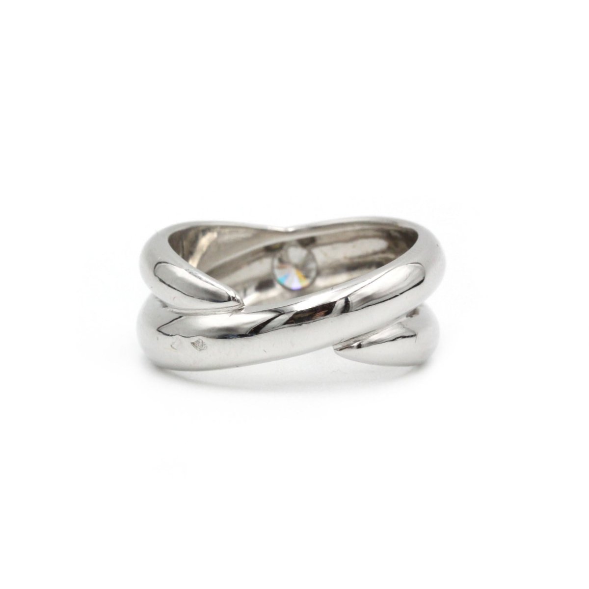 Bague - Or blanc et diamant - Castafiore