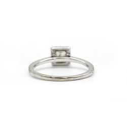 Bague - Or blanc et diamants - Castafiore