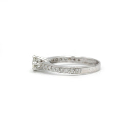 Bague - Or blanc et diamants - Castafiore