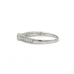 Bague - Or blanc et diamants - Castafiore