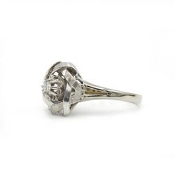 Bague - Or blanc et diamants - Castafiore