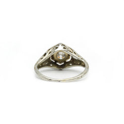 Bague - Or blanc et diamants - Castafiore