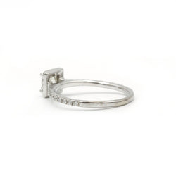 Bague - Or blanc et diamants - Castafiore