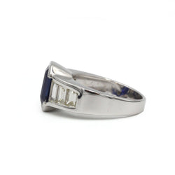 Bague - Or, Diamants & Saphir - Castafiore