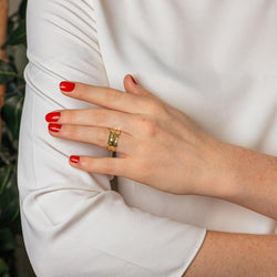 Bague Or jaune - Castafiore
