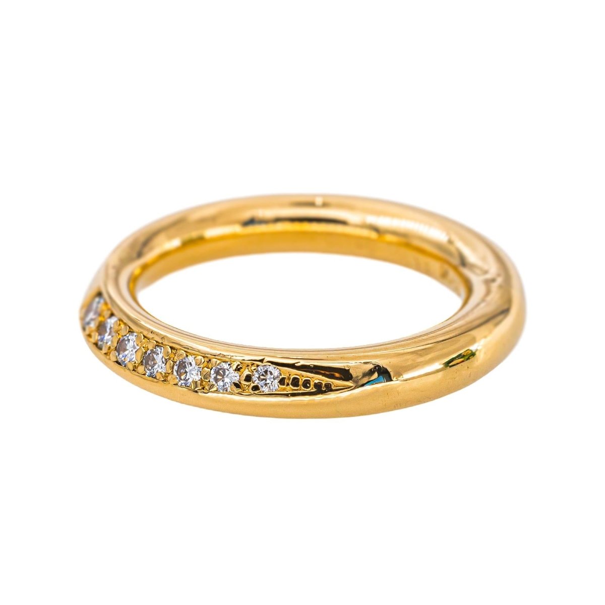 Bague Or jaune Diamant - Castafiore