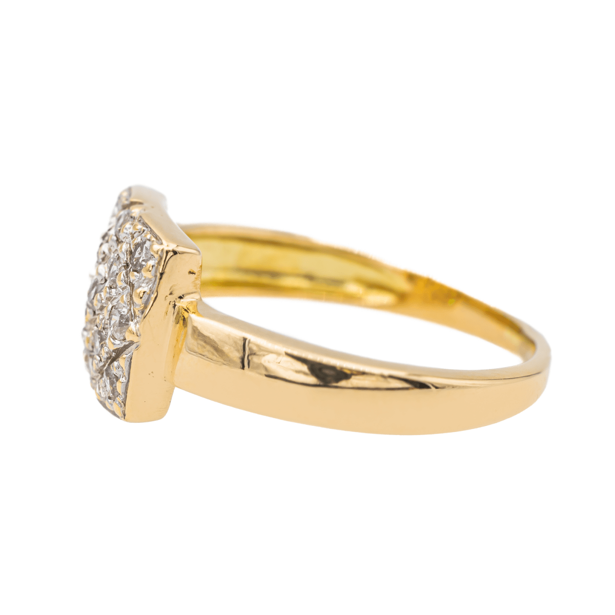 Bague Or jaune Diamant - Castafiore