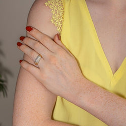 Bague Or jaune Diamant - Castafiore