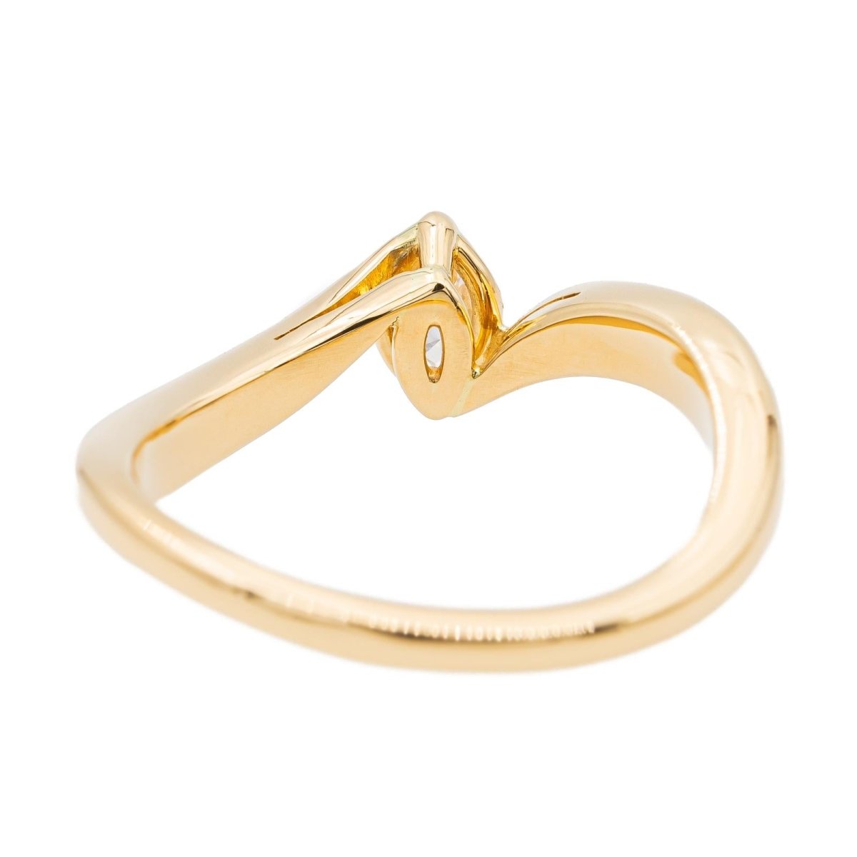 Bague Or jaune Diamant - Castafiore