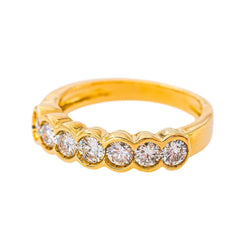 Bague Or jaune Diamant - Castafiore