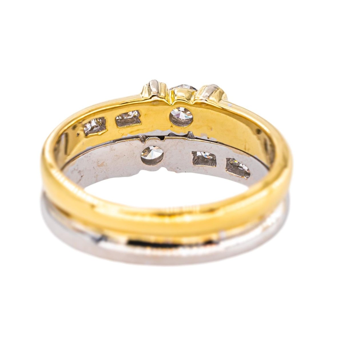 Bague Or jaune Diamant - Castafiore