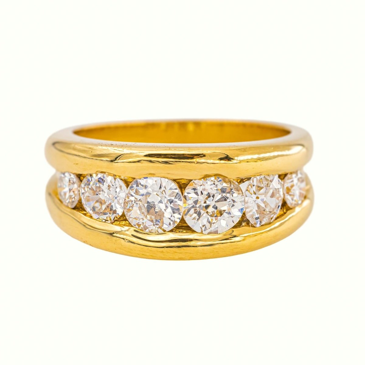 Bague Or jaune Diamant - Castafiore