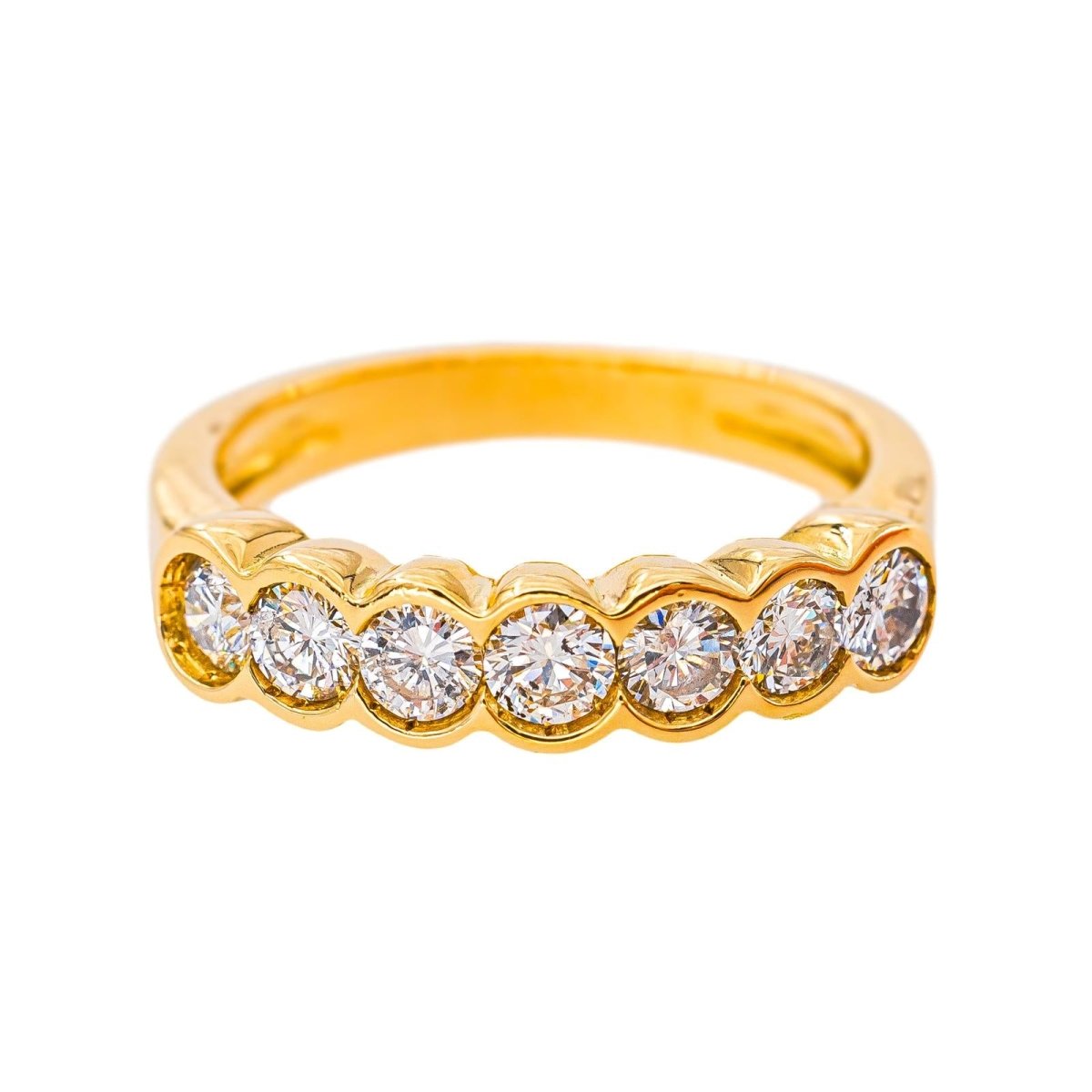 Bague Or jaune Diamant - Castafiore