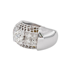 Bague Or jaune Diamant - Castafiore