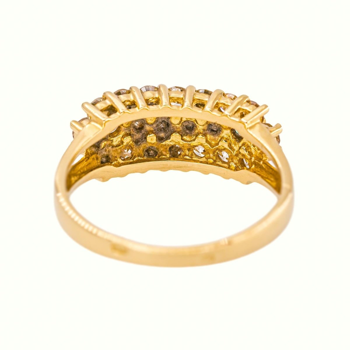 Bague Or jaune Diamant - Castafiore