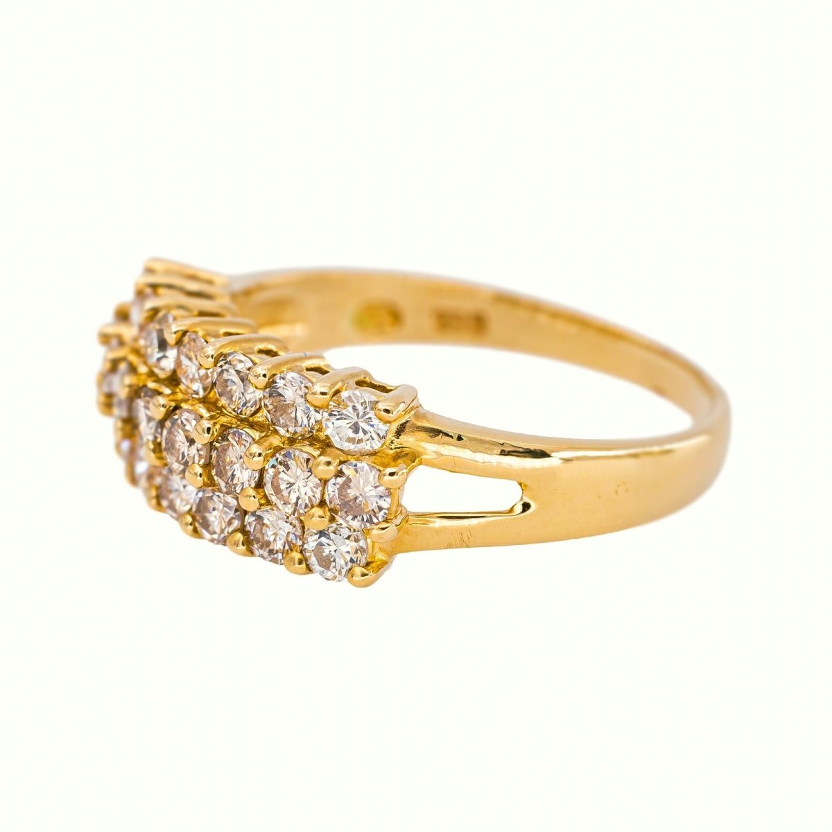 Bague Or jaune Diamant - Castafiore