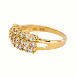 Bague Or jaune Diamant - Castafiore
