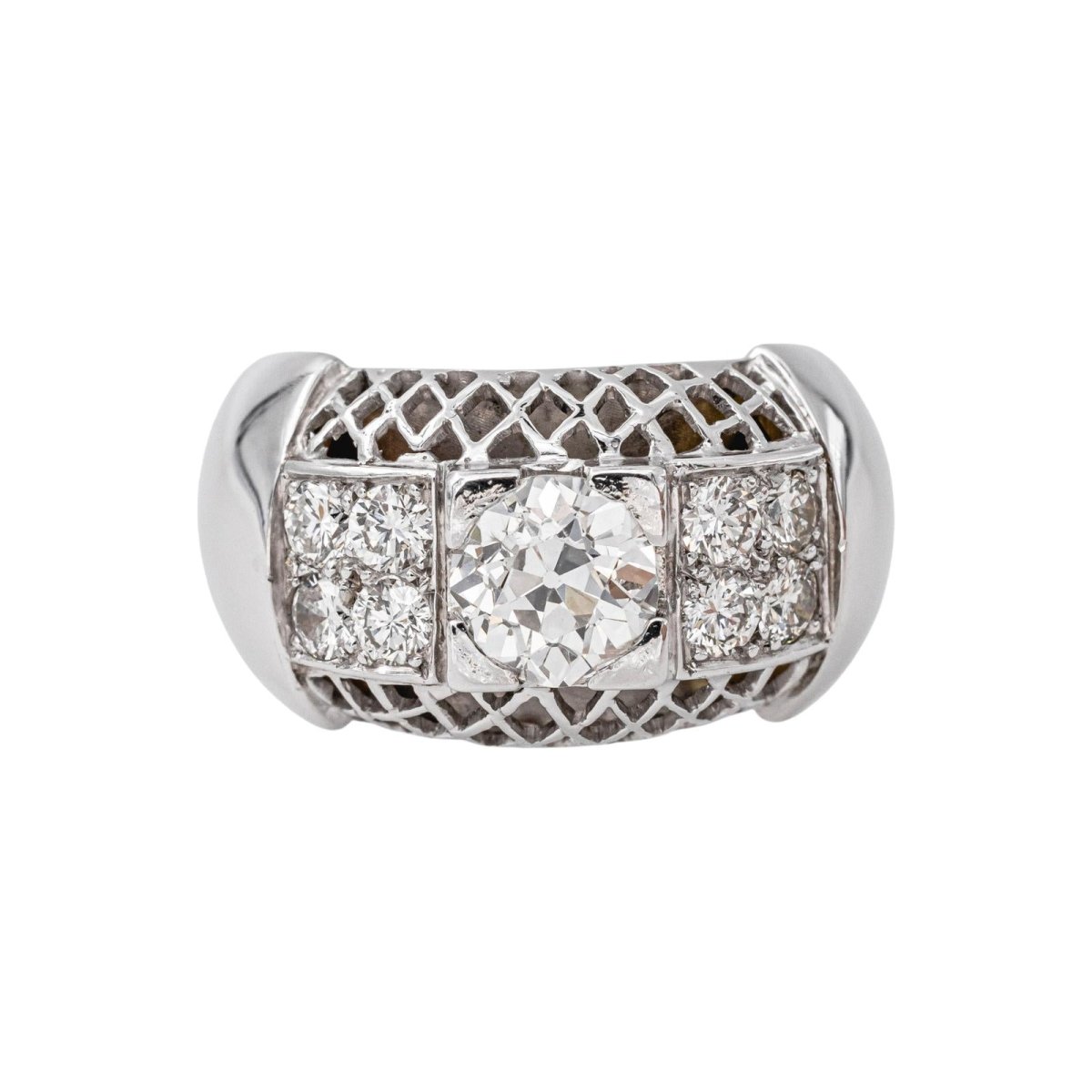 Bague Or jaune Diamant - Castafiore