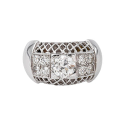 Bague Or jaune Diamant - Castafiore