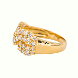 Bague Or jaune Diamant - Castafiore