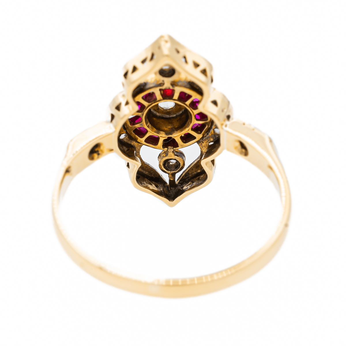 Bague Or jaune Diamant - Castafiore