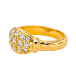 Bague Or jaune Diamant - Castafiore