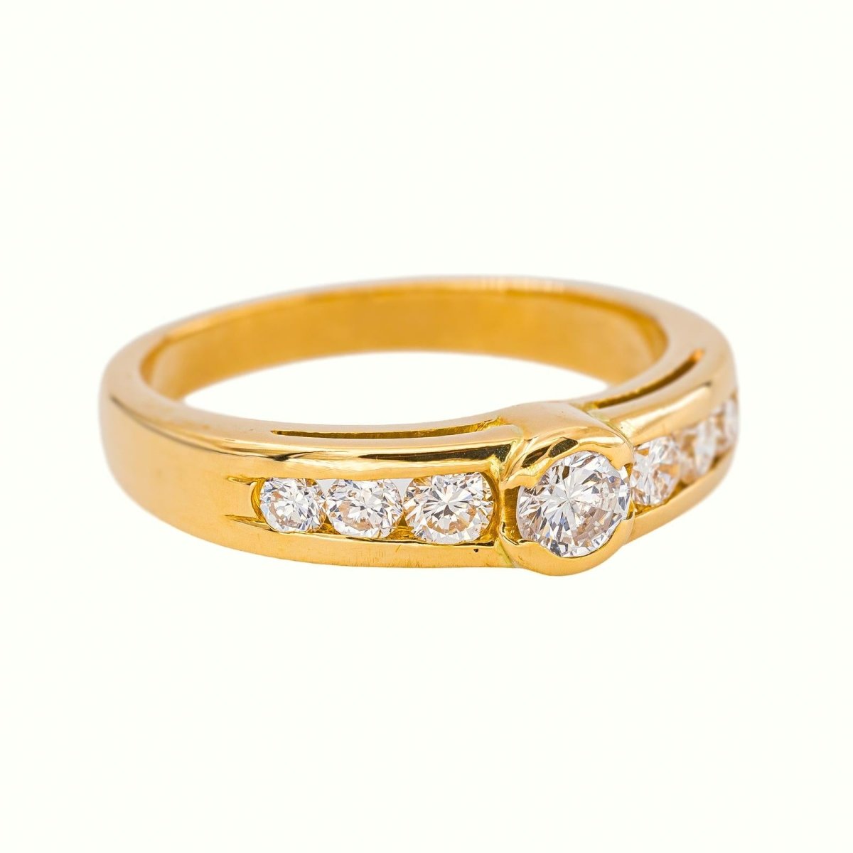 Bague Or jaune Diamant - Castafiore