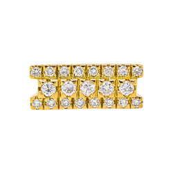 Bague Or jaune Diamant - Castafiore