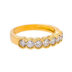 Bague Or jaune Diamant - Castafiore