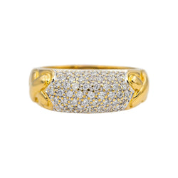Bague Or jaune Diamant - Castafiore