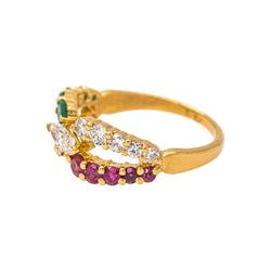 Bague Or jaune Diamant - Castafiore