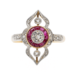 Bague Or jaune Diamant - Castafiore