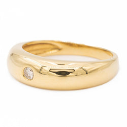 Bague Or jaune Diamant - Castafiore