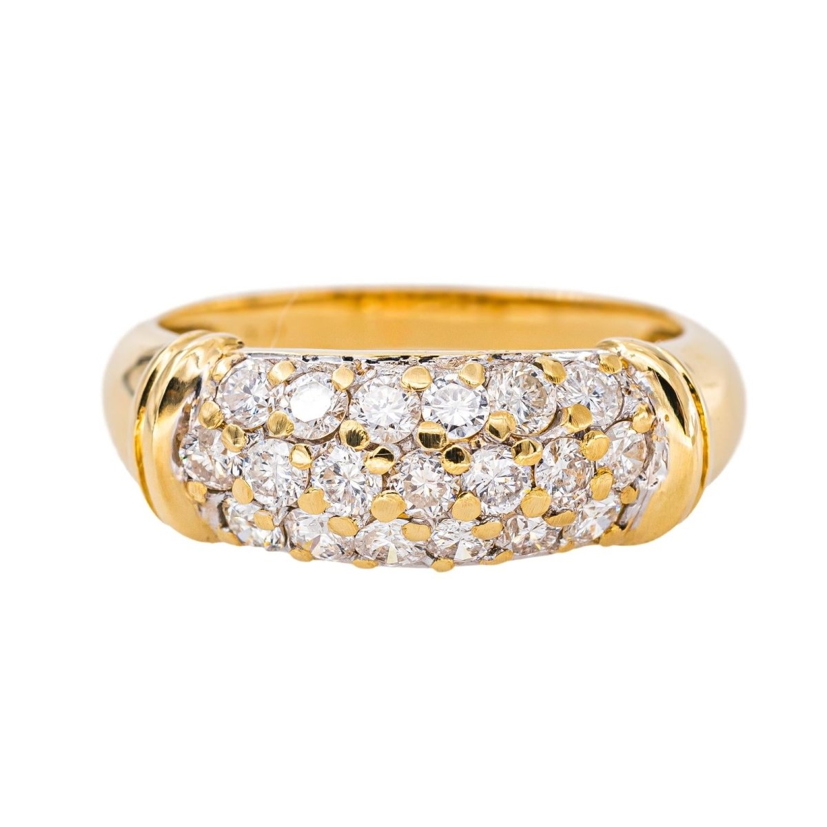 Bague Or jaune Diamant - Castafiore