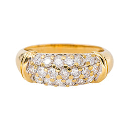 Bague Or jaune Diamant - Castafiore