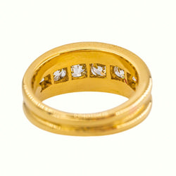 Bague Or jaune Diamant - Castafiore