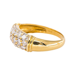 Bague Or jaune Diamant - Castafiore