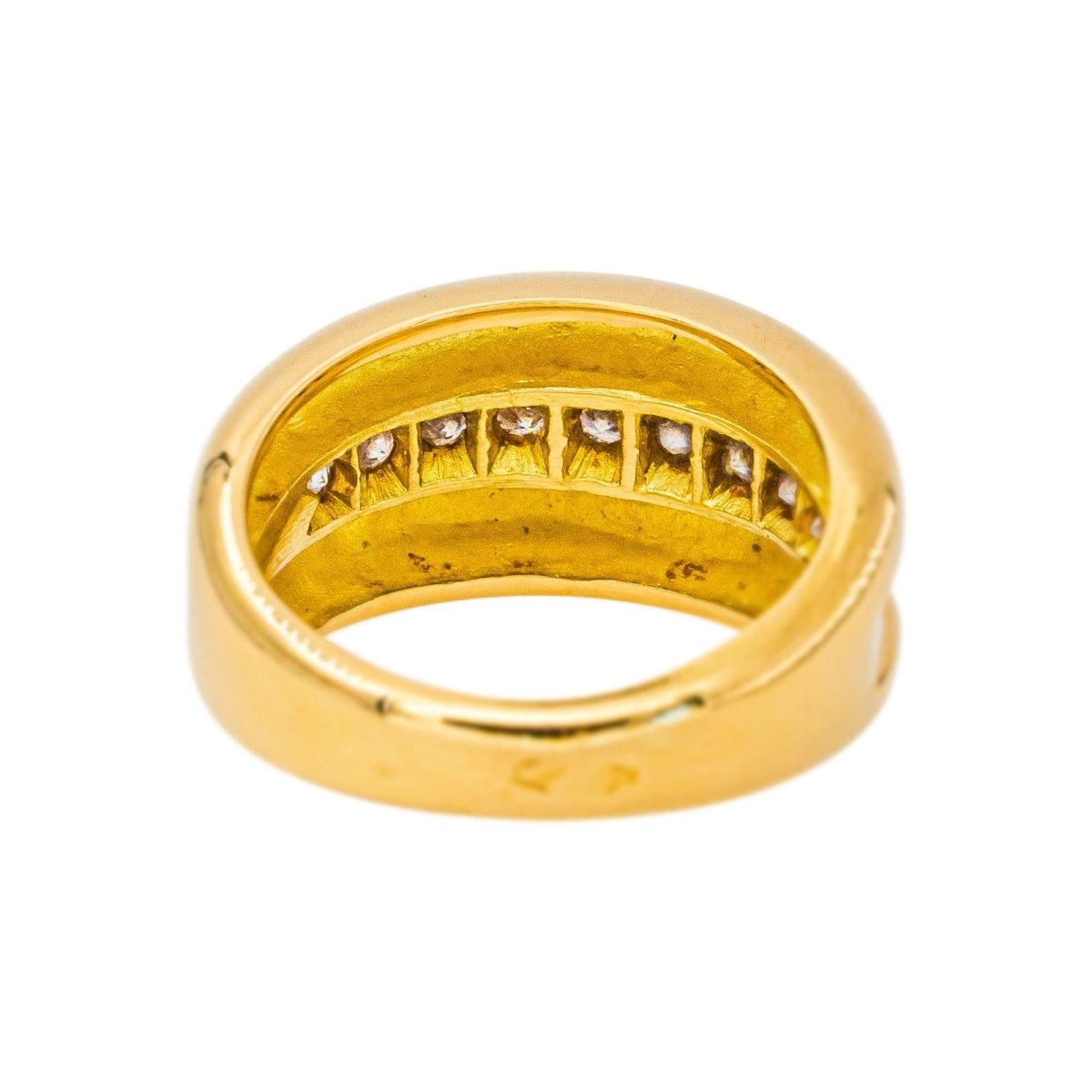 Bague Or jaune Diamant - Castafiore