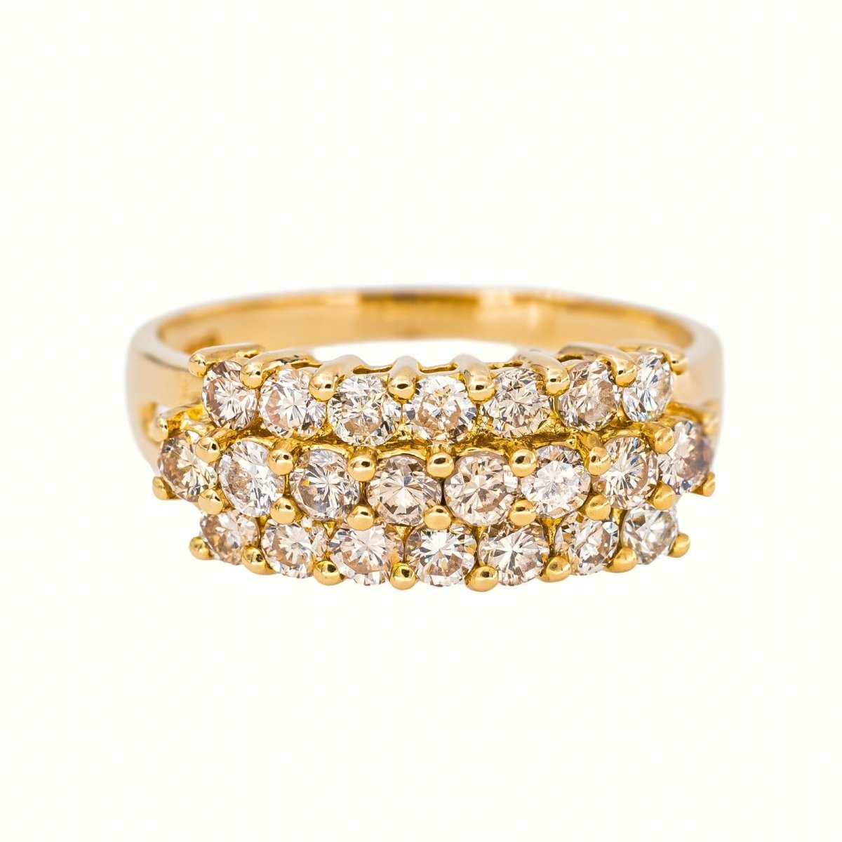 Bague Or jaune Diamant - Castafiore