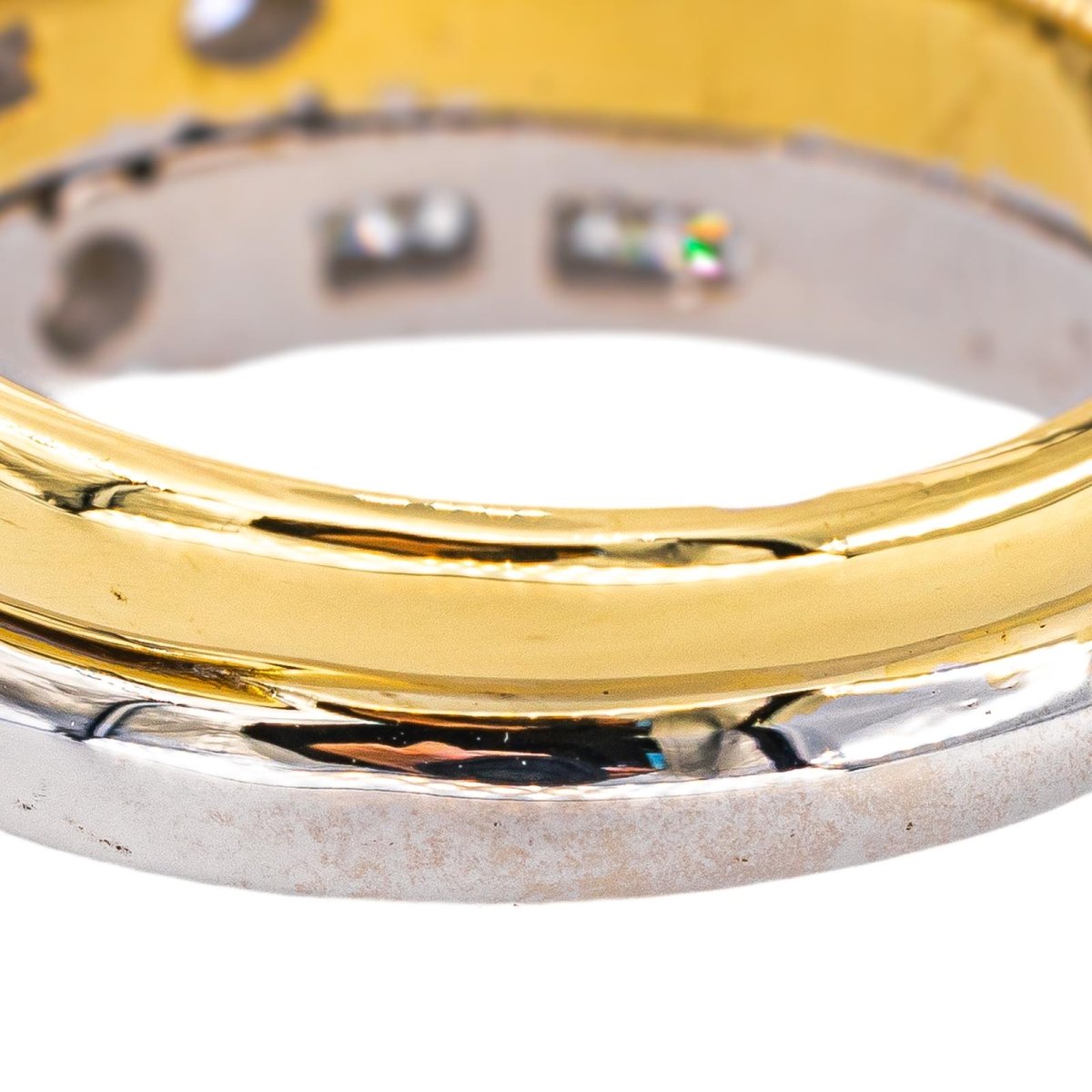 Bague Or jaune Diamant - Castafiore