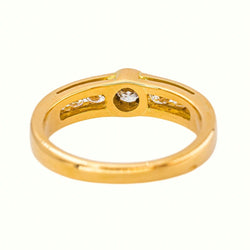 Bague Or jaune Diamant - Castafiore