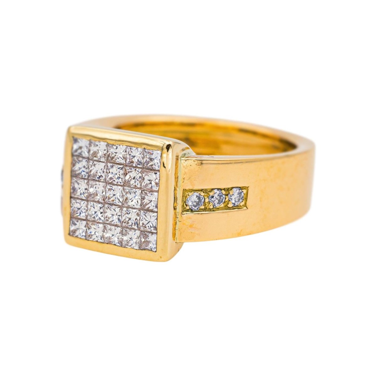 Bague Or jaune Diamant - Castafiore
