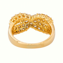 Bague Or jaune Diamant - Castafiore